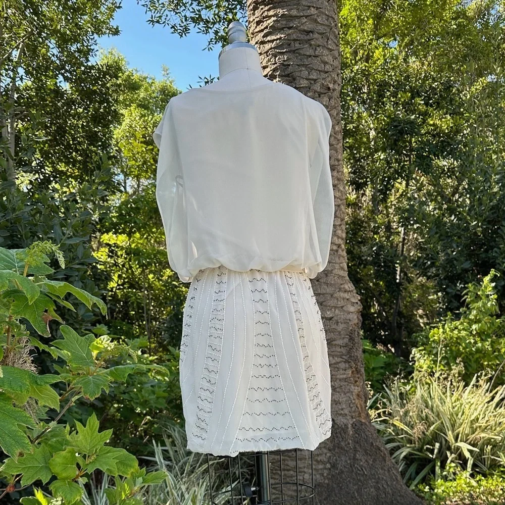 Bebe beaded blouson dress - size S - Picture 4 of 4